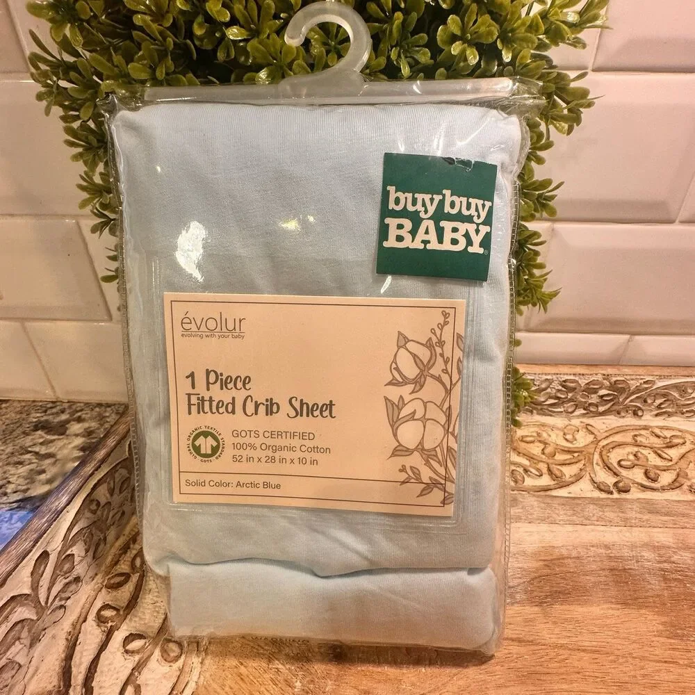 Crib Sheet Organic Cotton NWT